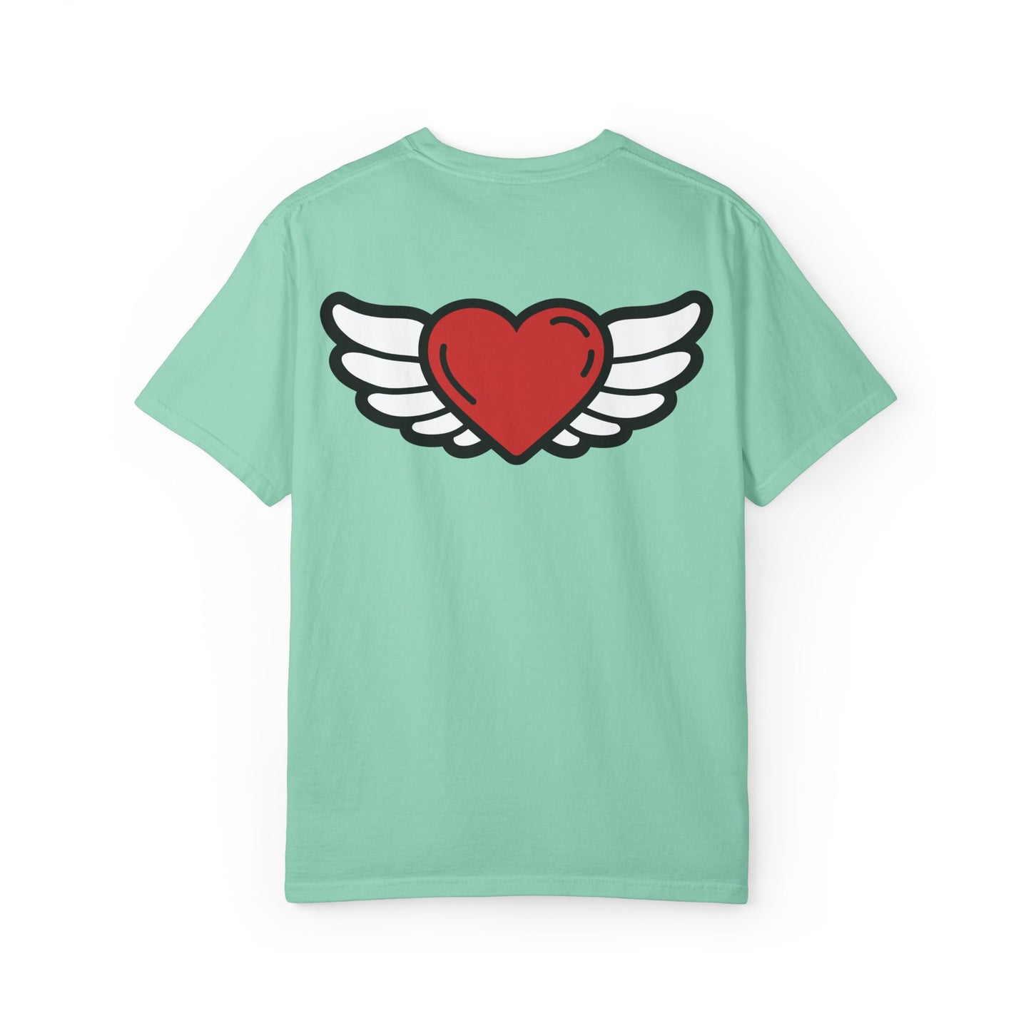 Vintage Winged Heart Unisex T-Shirt - Casual Love Tees