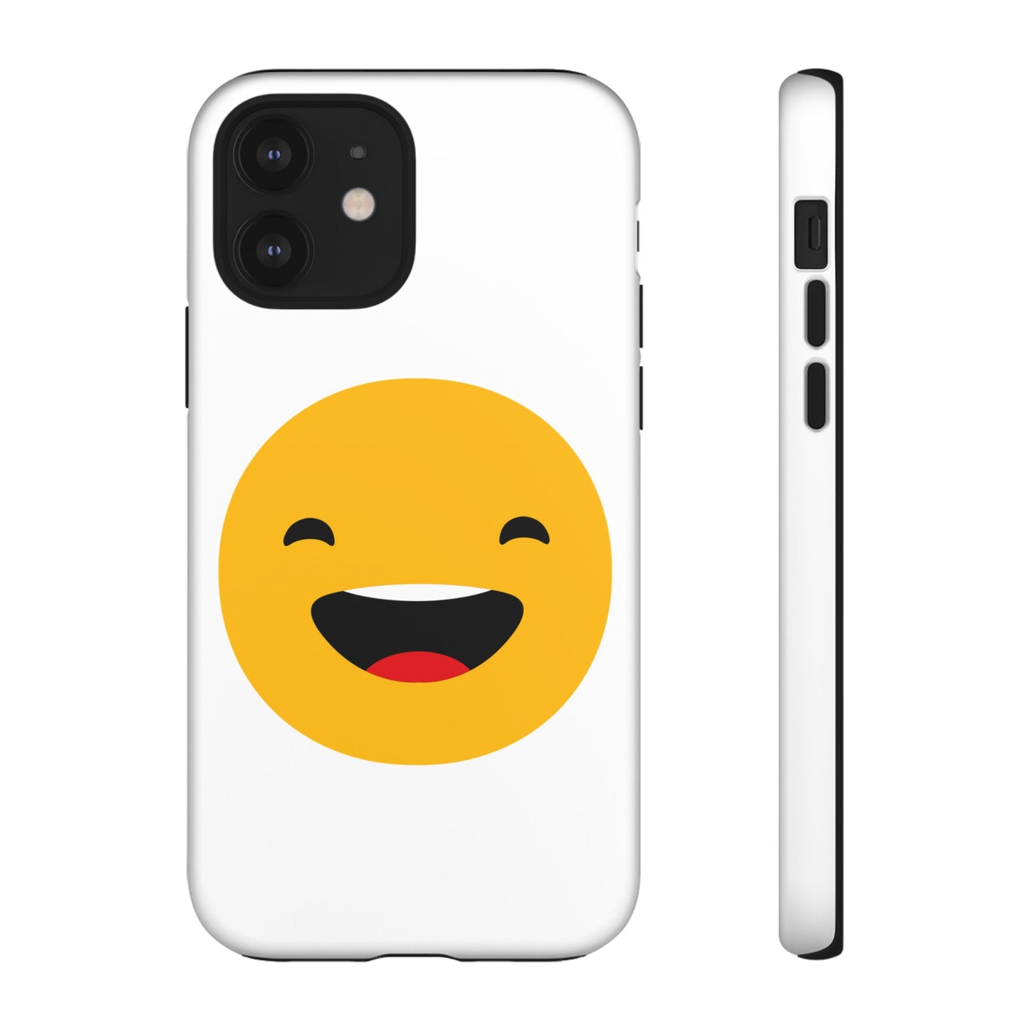 Happy Face Tough Phone Case - Durable Protection with Smile Design