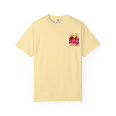 Tropical Vibes T-Shirt, Summer Casual Tee, Unisex Streetwear, Vacation Shirt, Beach Life Apparel, Gift for Travelers