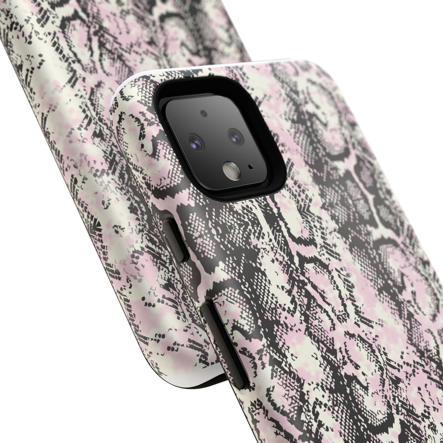 Stylish Snake Print Phone Case – Trendy Design, Tough Protection  Make a bold fashion statement while keeping your phone safe with this sleek and durable snake print case.