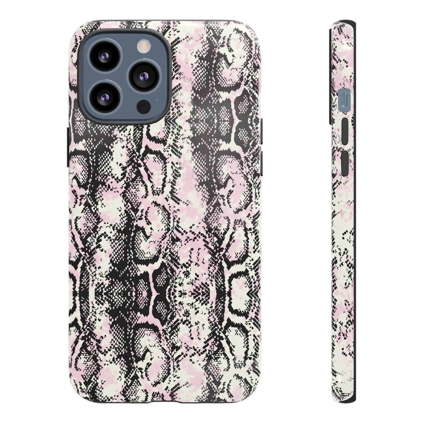 Stylish Snake Print Phone Case - Tough Protection for Trendsetters