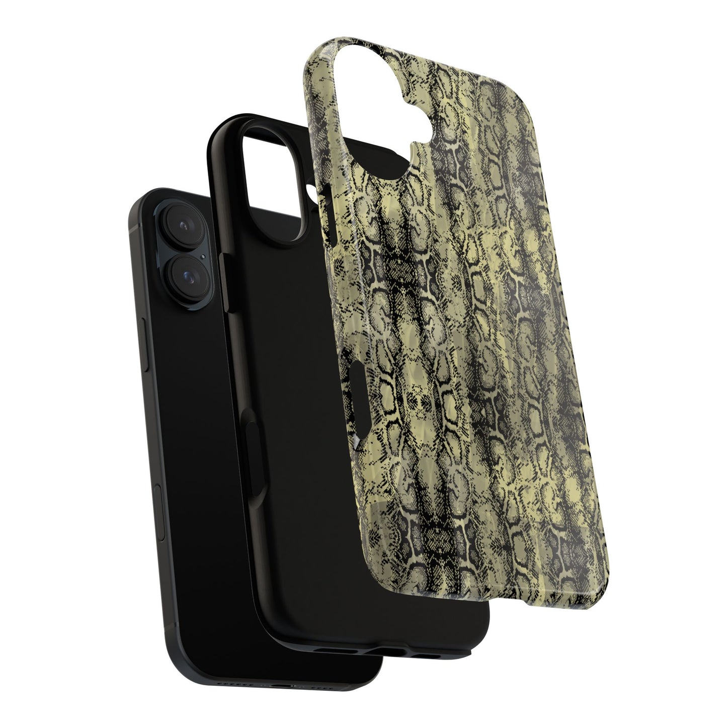 Snake Pattern Phone Case – Tough & Stylish Protection for Your Device  Show off your wild side while keeping your phone protected with this sleek snake pattern case—designed for both fashion and function.