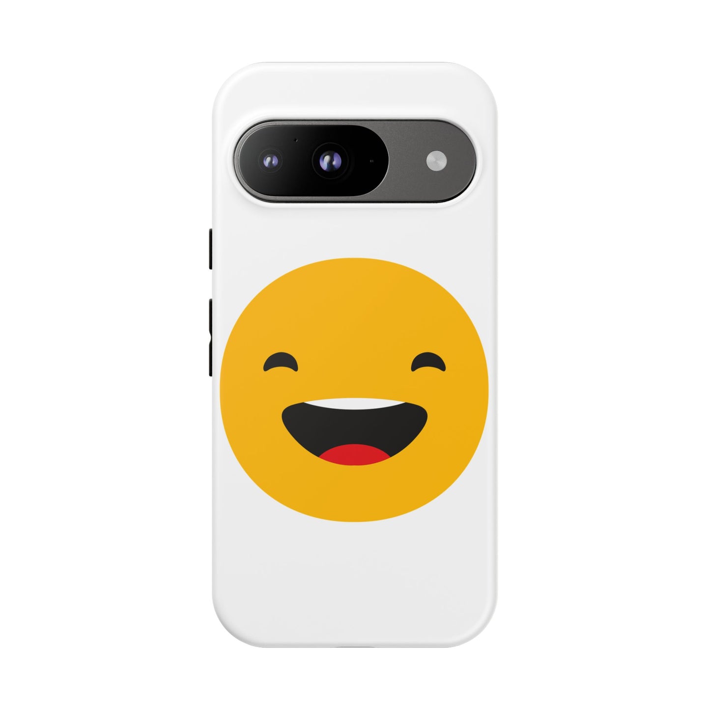 Happy Face Tough Phone Case - Durable Protection with Smile Design
