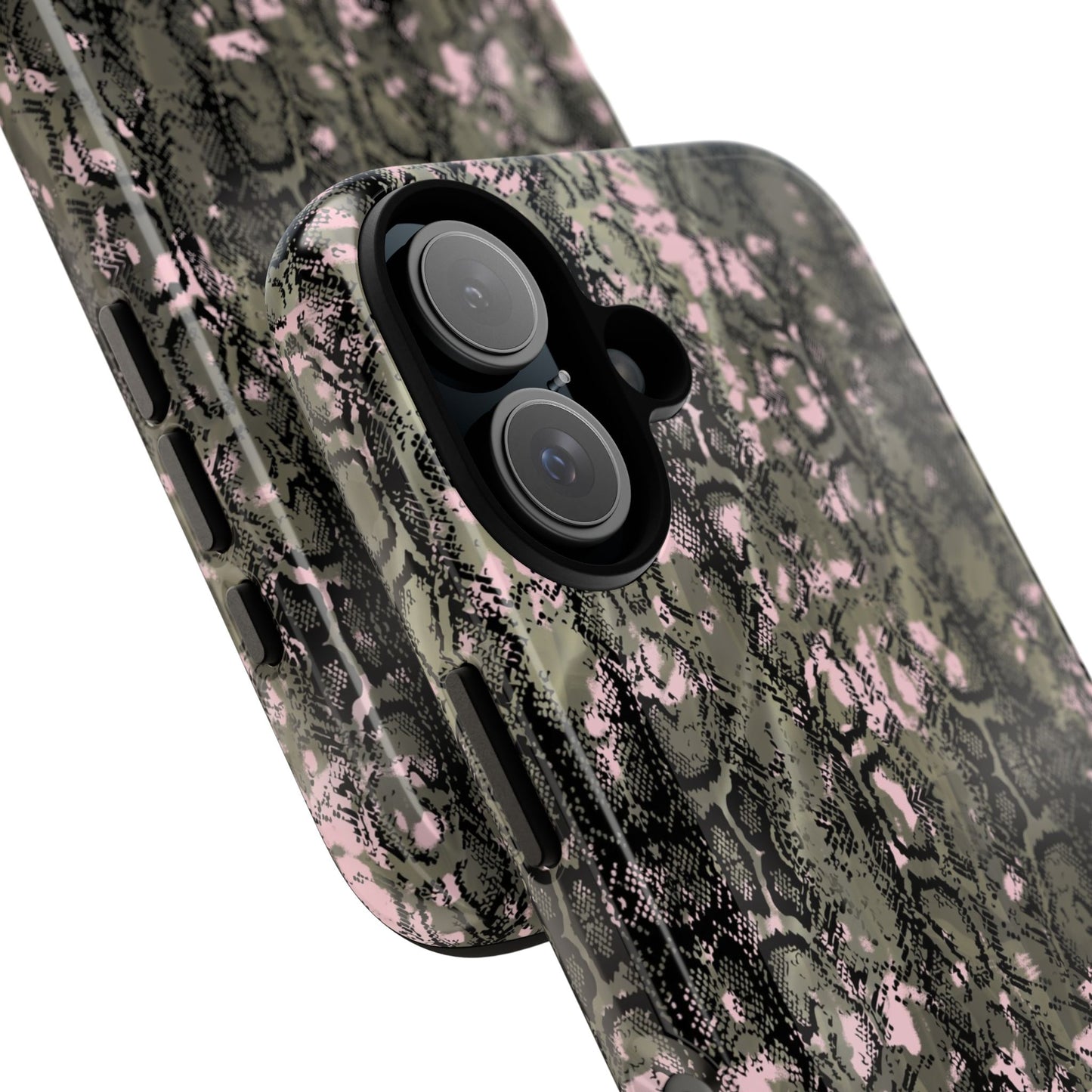 Stylish Snake Print Phone Case for Tough Protection