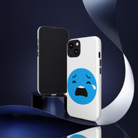 Funny Sad Face Phone Case - Tough and Stylish