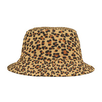 Wild Leopard Print Bucket Hat - Trendy Summer Accessory