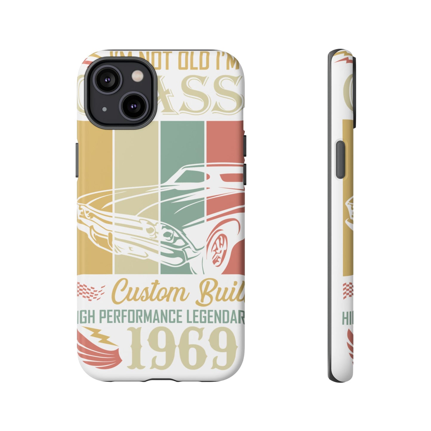 Vintage Classic Car Tough Case - Retro 1969 Design