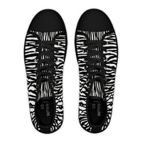 Chic Zebra Print High Top Sneakers for Women