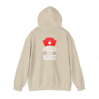Nurse Life Hoodie - Unisex Heavy Blend™ Sweatshirt with Red Cross Design