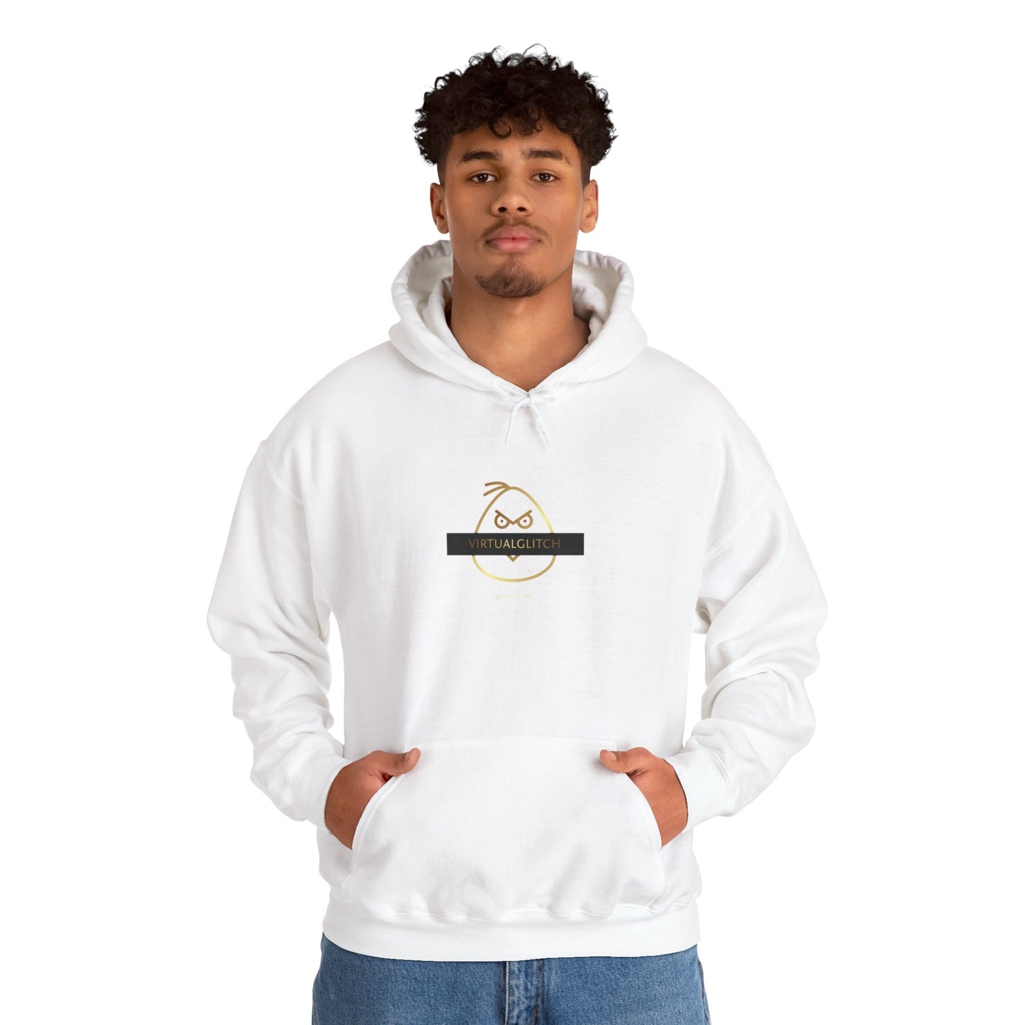 Virtual Glitch Hoodie - Stylish Comfort for Gamers
