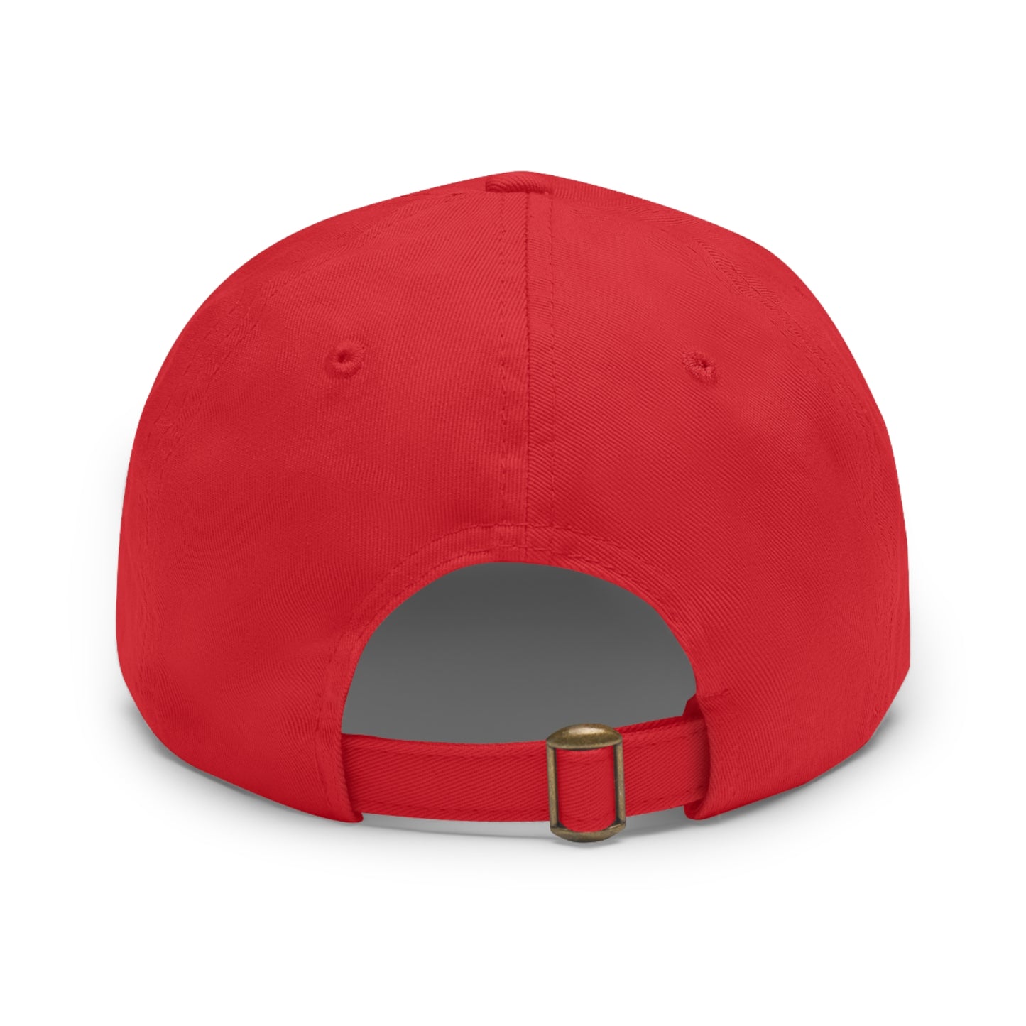 Hat for Men, Stylish Summer Dad Cap with Leather Patch, Trendy Bold Lip Design, Casual Baseball Hat, Fashionable Accessory