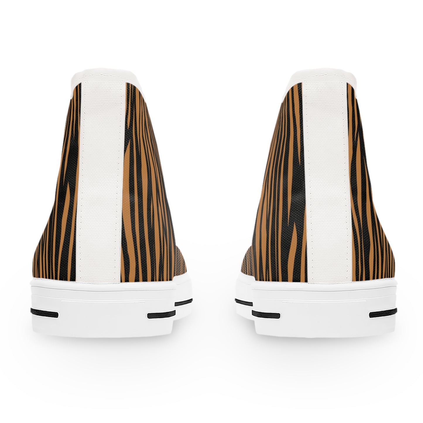 Tiger Print High Top Sneakers for Women - Bold and Stylish Footwear