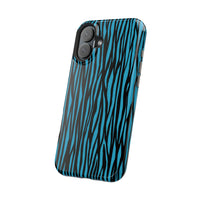 Zebra Print Magnetic Tough Case for iPhone - Durable & Stylish Phone Protection