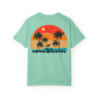 Sunset Vibe Unisex T-Shirt - Tropical Paradise Design