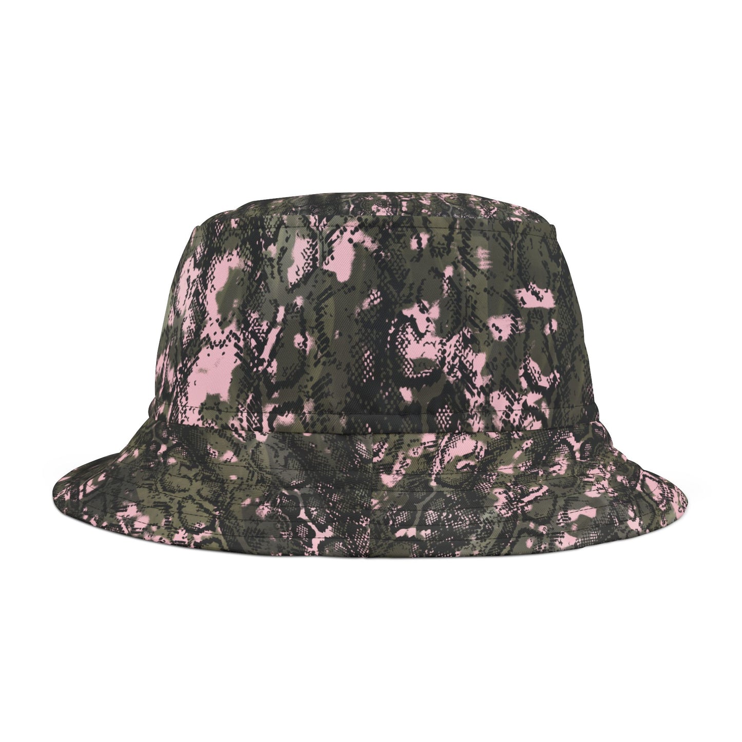Camo Pink Bucket Hat - Stylish Summer Accessory for Outdoor Adventures
