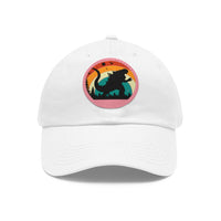 Adventure Dad Hat with Leather Patch – Perfect for Outdoor Enthusiasts