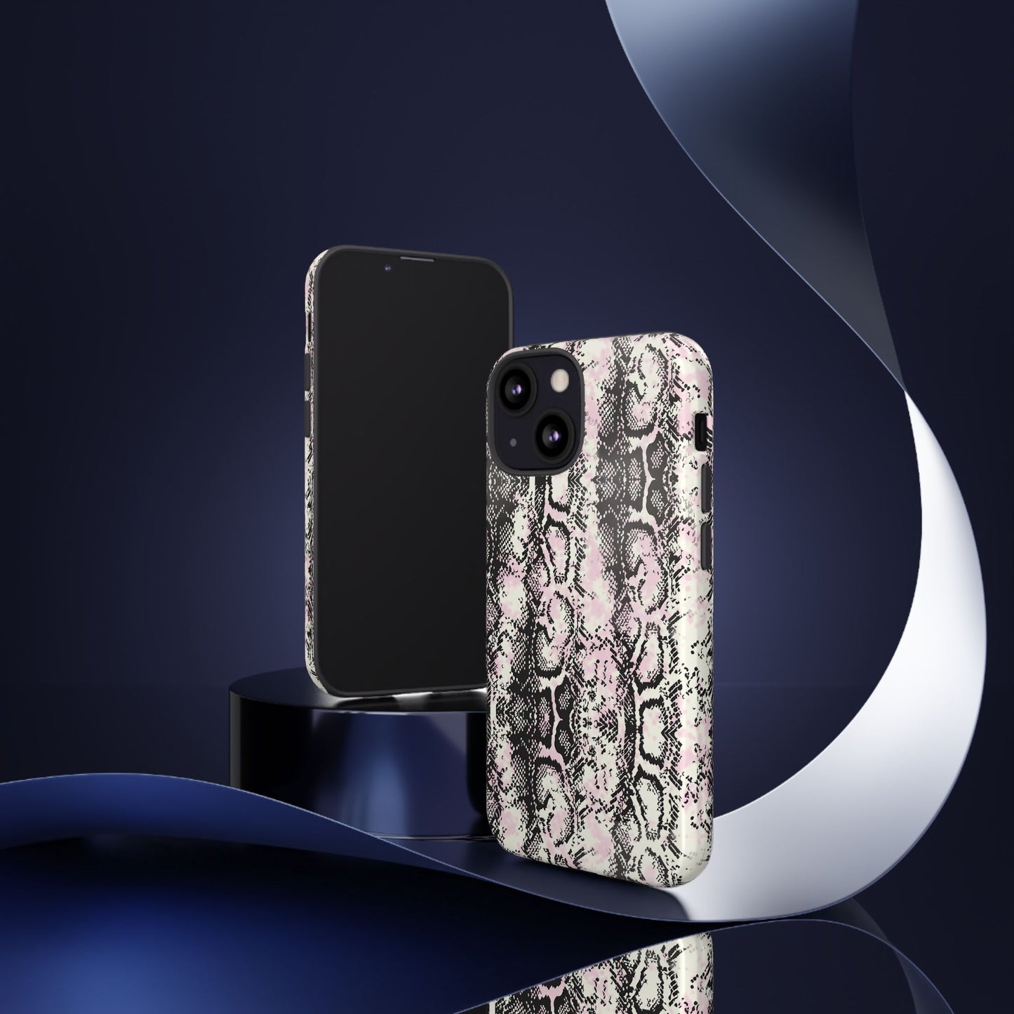 Stylish Snake Print Phone Case – Trendy Design, Tough Protection  Make a bold fashion statement while keeping your phone safe with this sleek and durable snake print case.