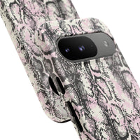 Stylish Snake Print Phone Case - Tough Protection for Trendsetters