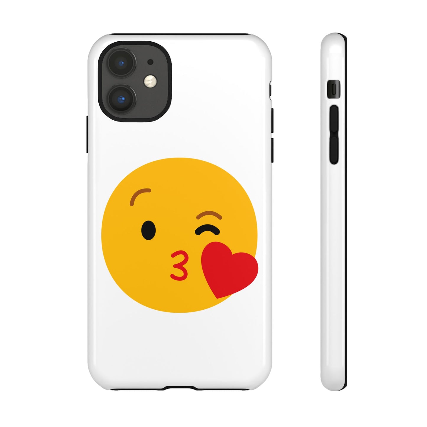 Cute Emoji Phone Case - Kissy Face Design for Stylish Protection