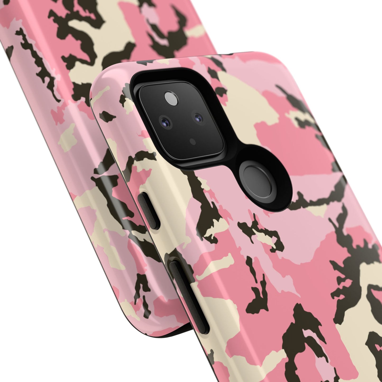 Stylish Pink Camouflage Phone Case – Tough Cases for Trendsetters