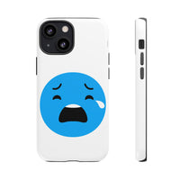 Funny Sad Face Phone Case - Tough and Stylish