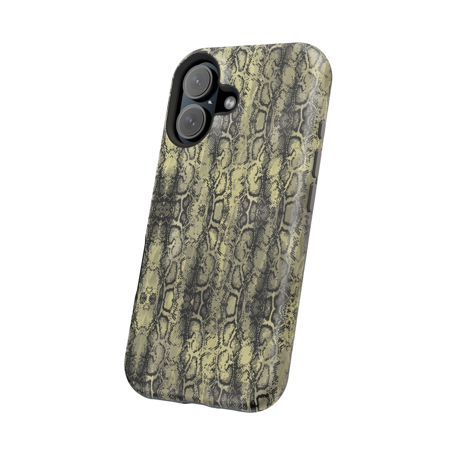 Stylish Snake Skin Magnetic Tough Case - Durable Protection for Your Phone