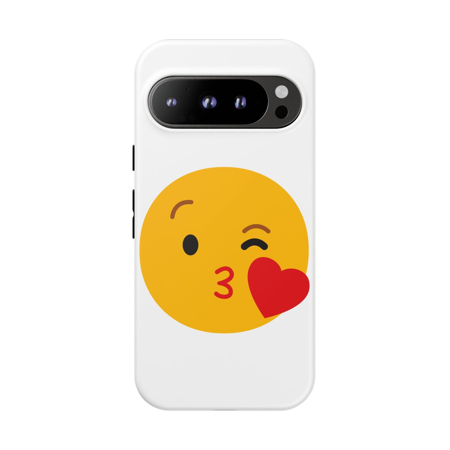 Cute Emoji Phone Case - Kissy Face Design for Stylish Protection