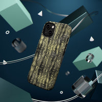 Stylish Snake Skin Magnetic Tough Case - Durable Protection for Your Phone