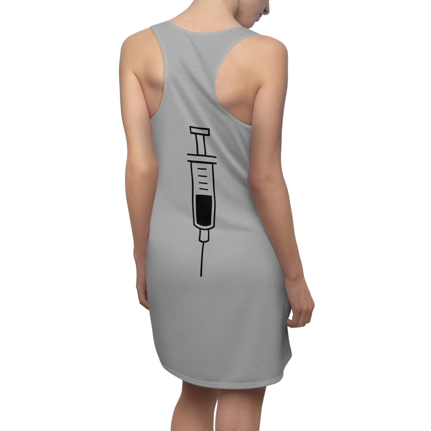 Nurse Humor Racerback Dress - "I Stab People For a Living"