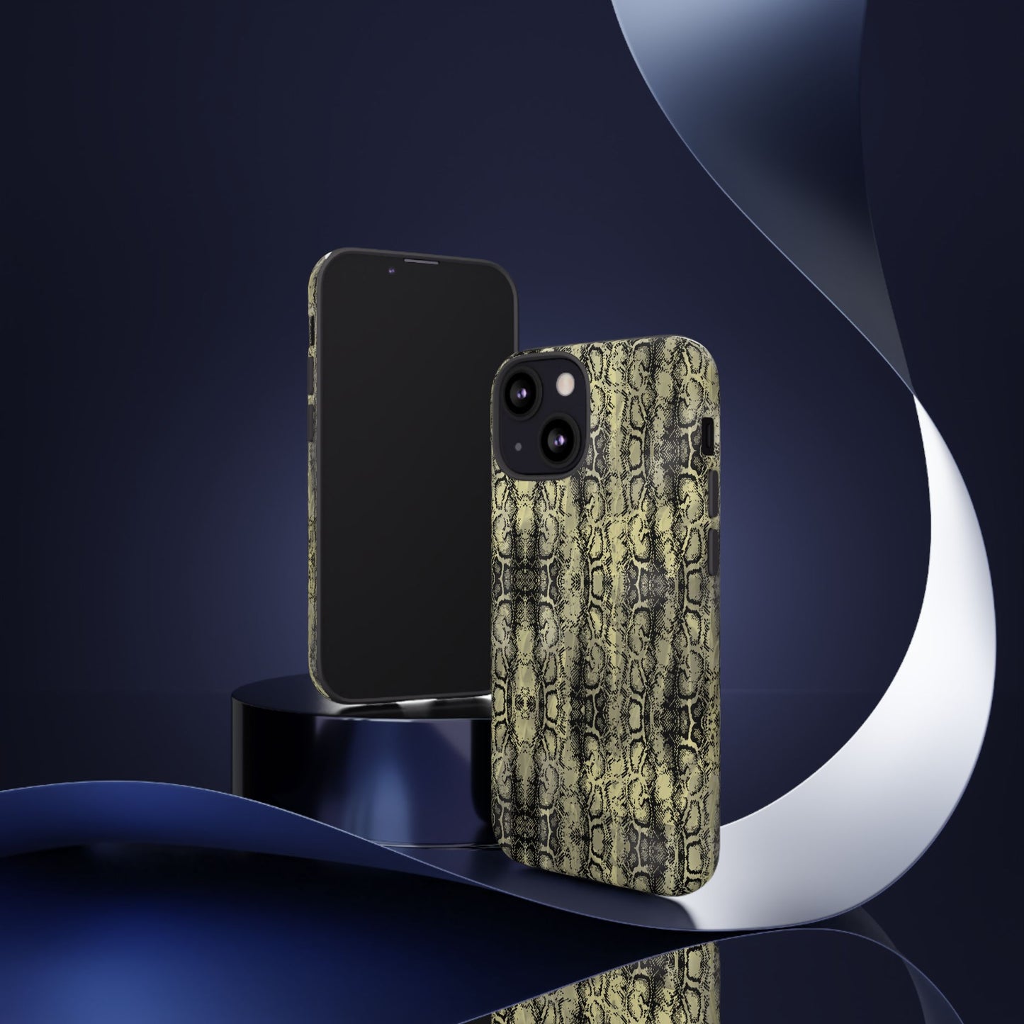 Snake Pattern Phone Case – Tough & Stylish Protection for Your Device  Show off your wild side while keeping your phone protected with this sleek snake pattern case—designed for both fashion and function.