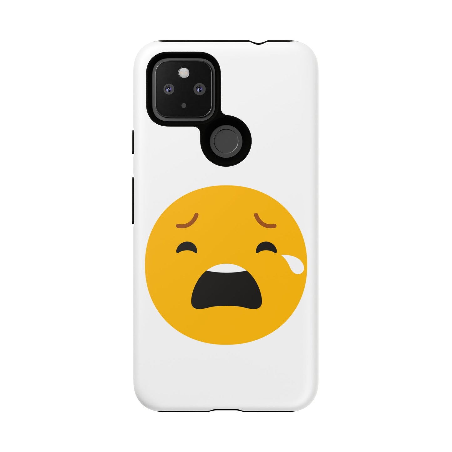 Emotional Tough Case – Sad Emoji Phone Case for Supportive Gifts