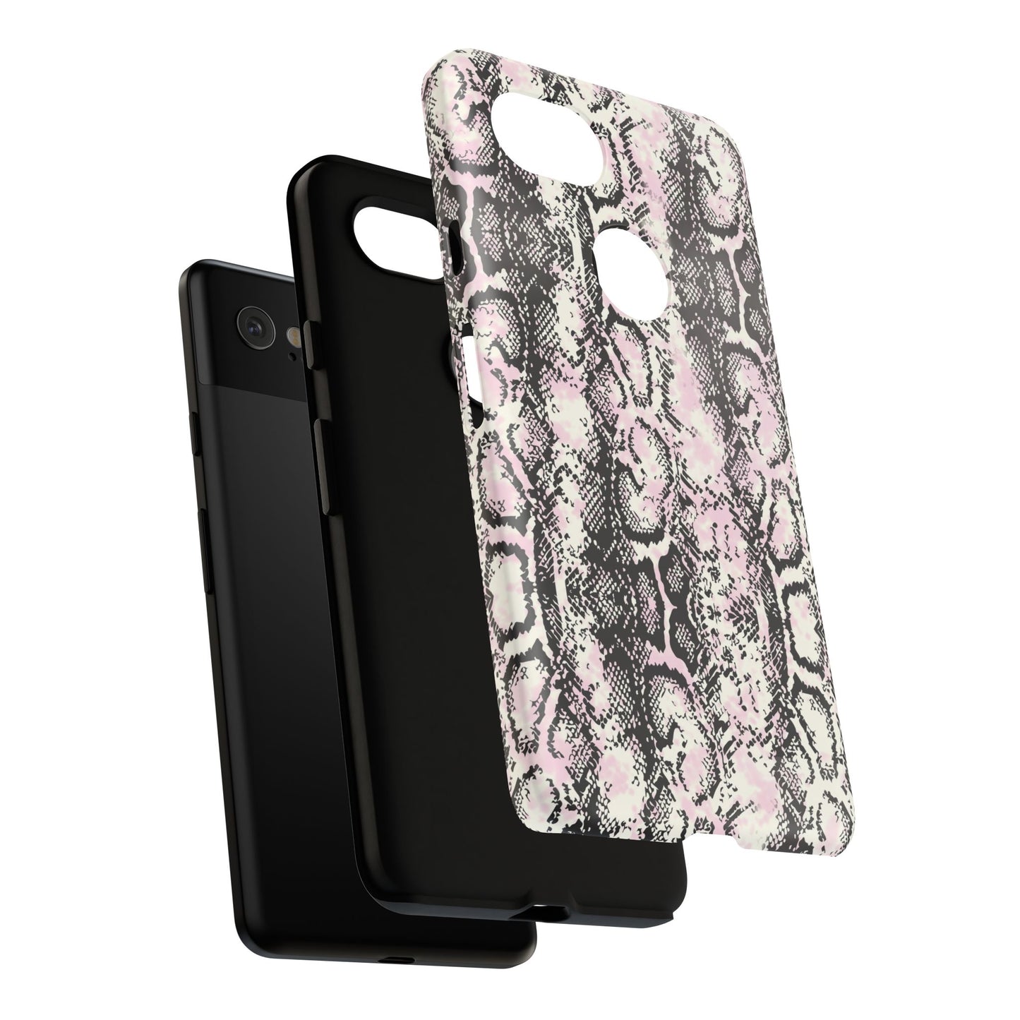 Stylish Snake Print Phone Case - Tough Protection for Trendsetters