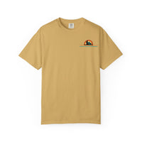 Unisex Cat & Dog Sunset Graphic T-Shirt - Casual Animal Lover Tee