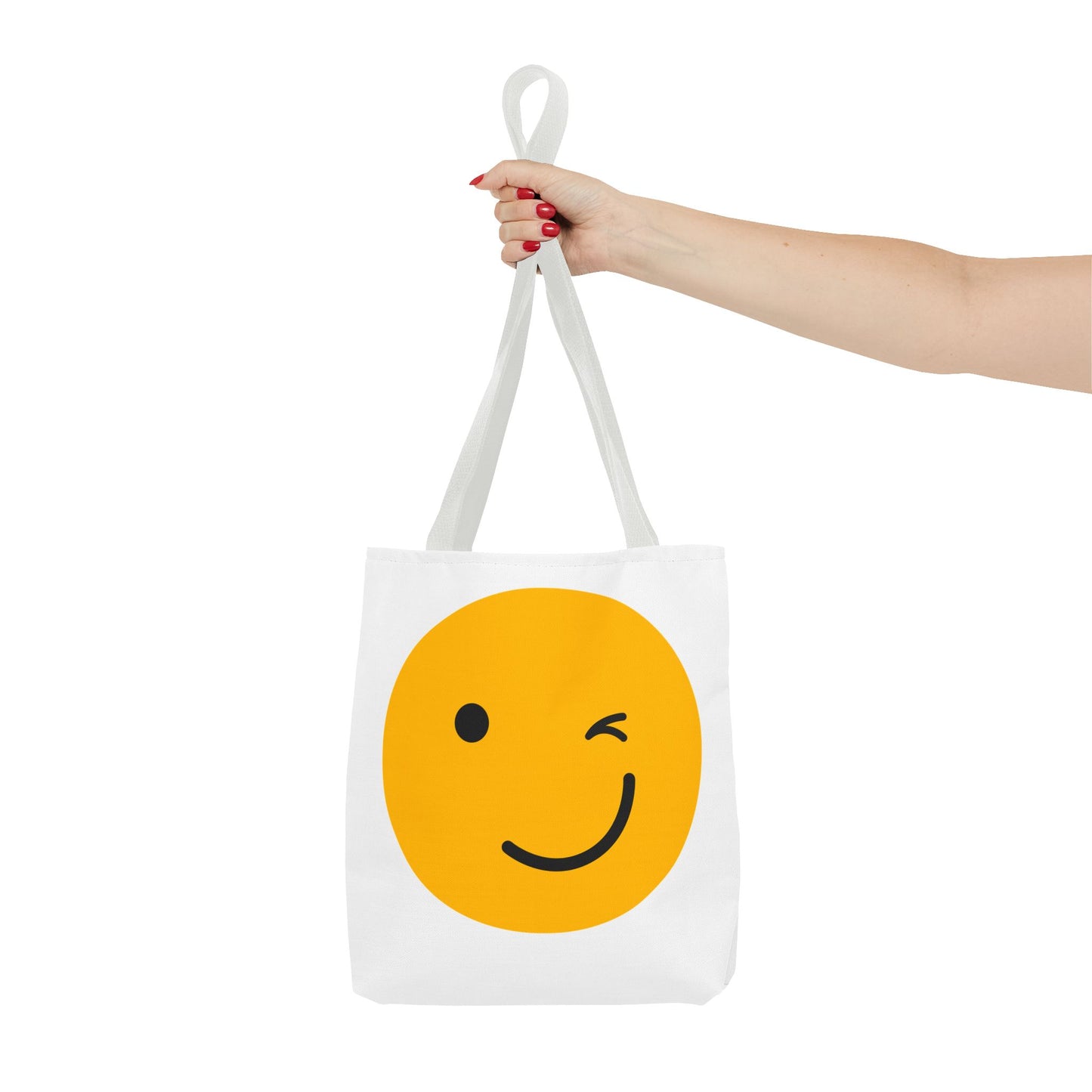 Smiley Face Tote Bag - Fun and Cheerful Everyday Accessory