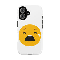 Emotional Tough Case – Sad Emoji Phone Case for Supportive Gifts