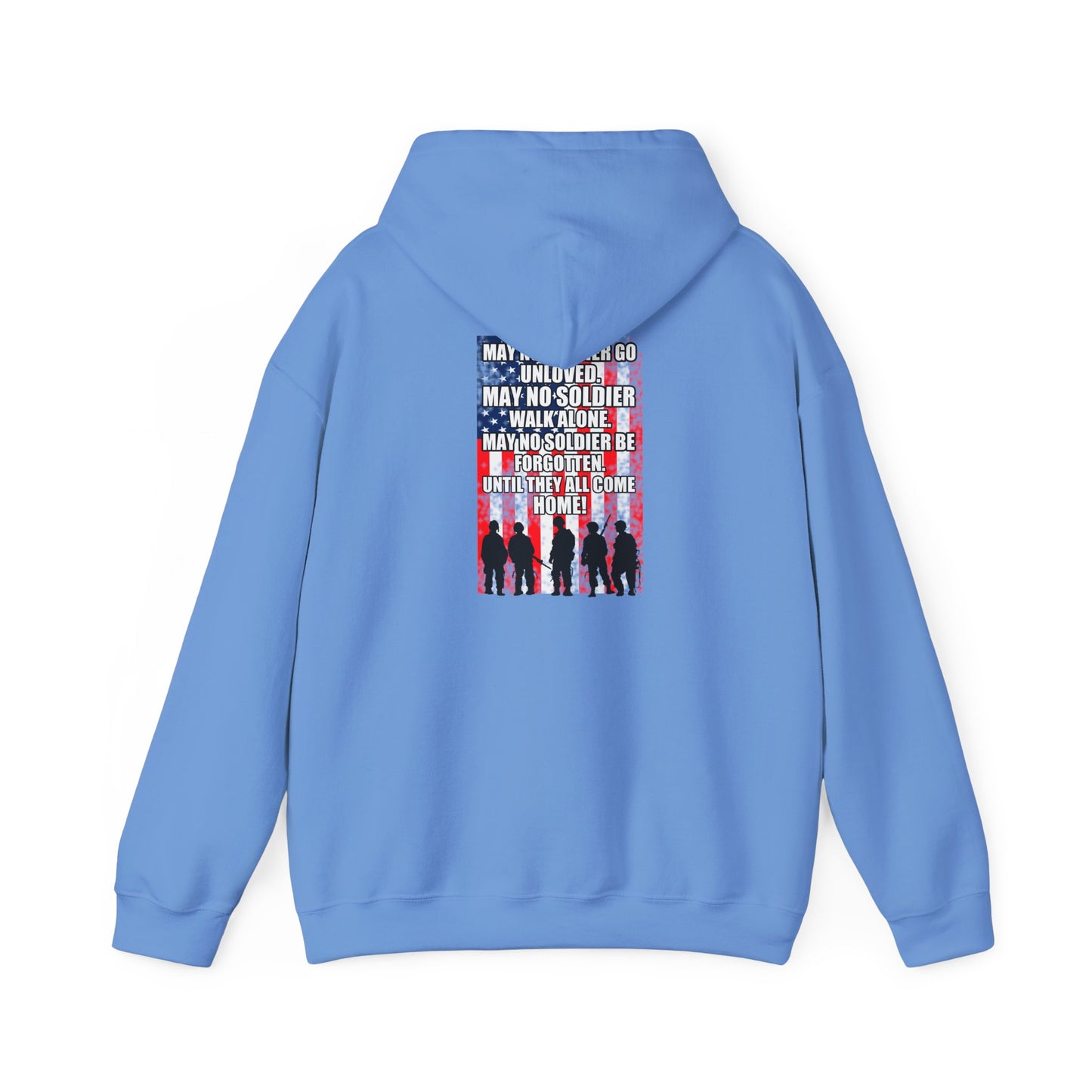 Patriotic Memorial Hoodie: Honor our Heroes, Unisex Sweatshirt for Veterans, Remembrance Day, Gift for Military Families,