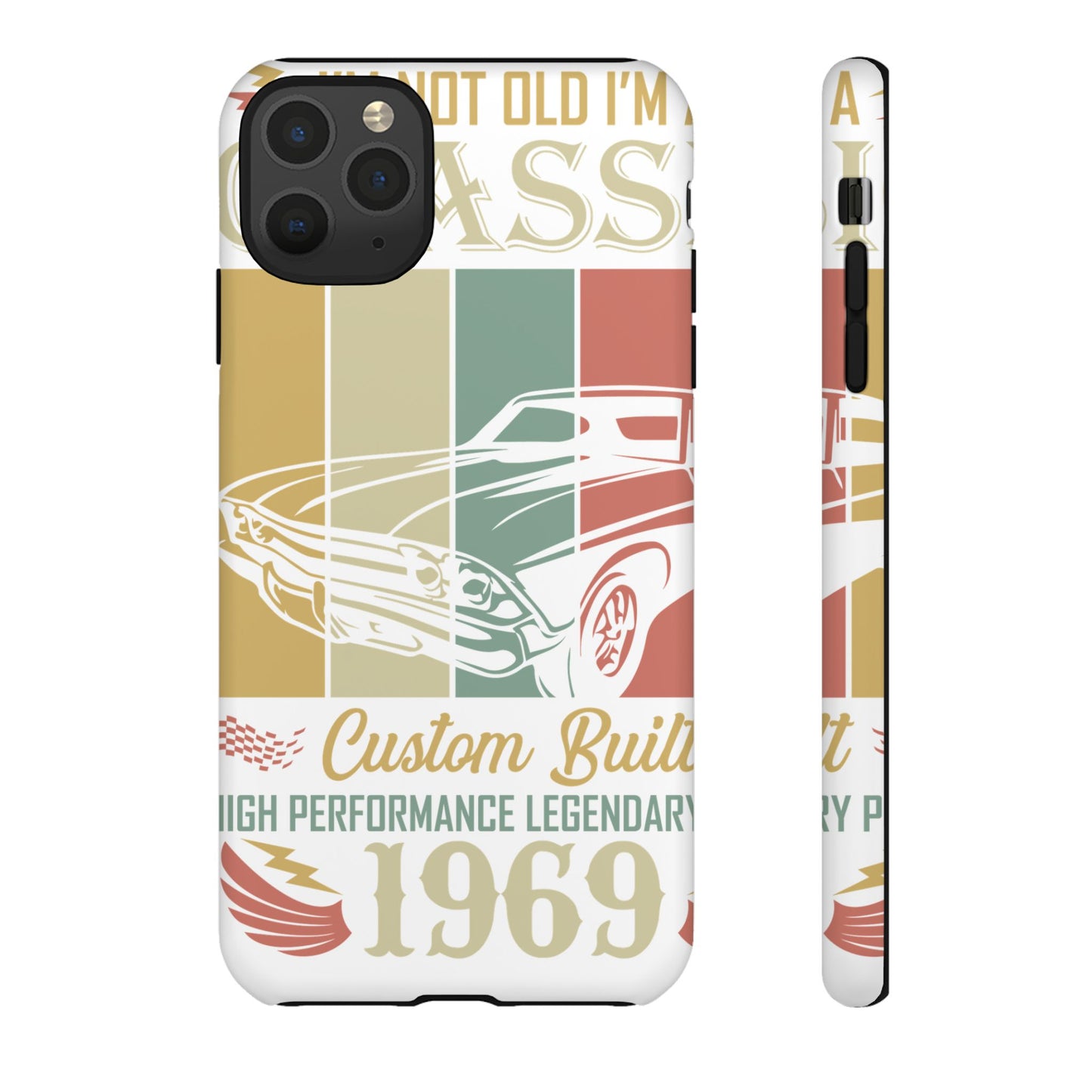 Vintage Classic Car Tough Case - Retro 1969 Design