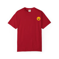 Smiley Face Unisex Garment-Dyed T-Shirt - Fun and Comfortable Casual Wear