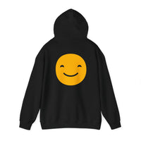 Smiley Face Unisex Hoodie - Happy Vibe Sweatshirt
