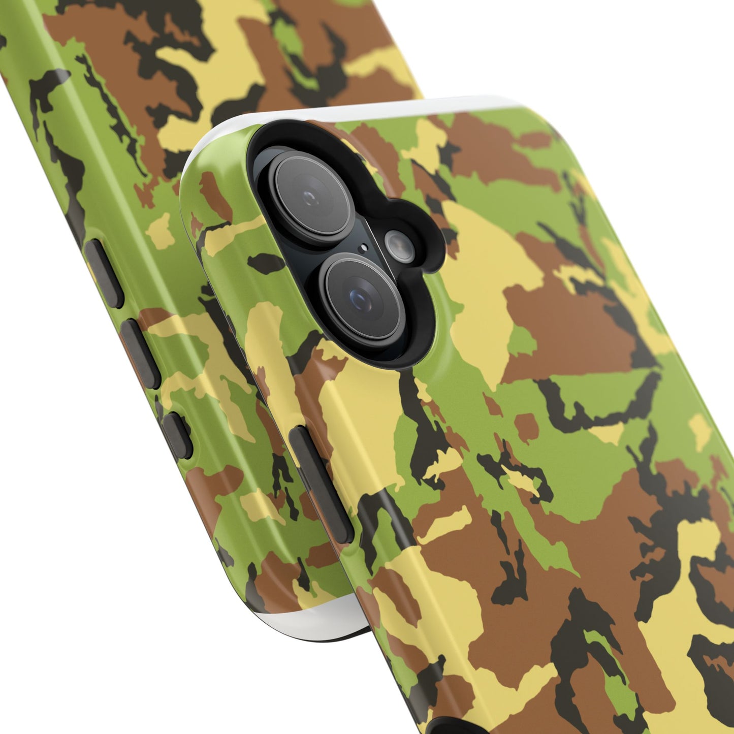 Camo Magnetic Tough Cases – Rugged Protection for Adventurers & Outdoor Lovers  Built for the bold, these camo magnetic tough cases combine heavy-duty durability with a rugged outdoor aesthetic—perfect for those who live life off the beaten path.