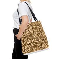 Trendy Leopard Print Tote Bag - Stylish & Versatile Accessory