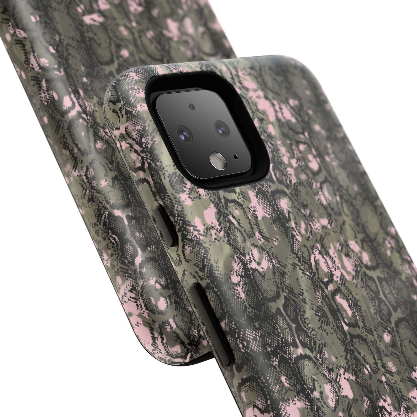 Stylish Snake Print Phone Case for Tough Protection