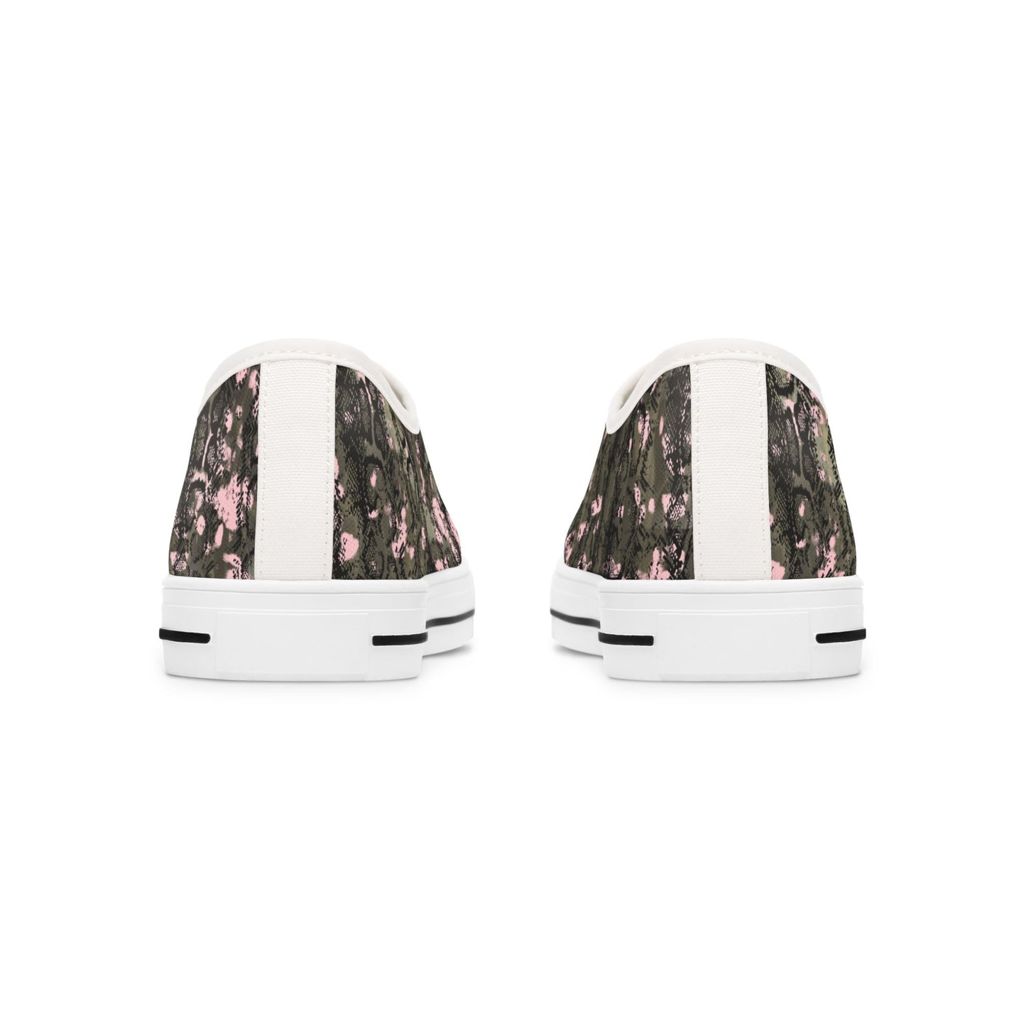 Stylish Floral Low Top Sneakers for Women - Trendy Casual Footwear