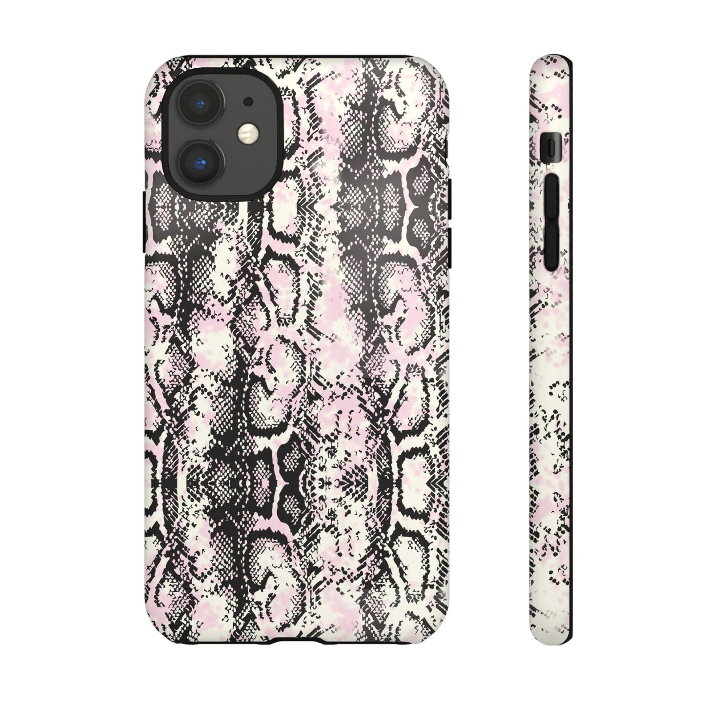 Stylish Snake Print Phone Case - Tough Protection for Trendsetters