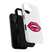 Vampire Mouth Phone Case - Tough Cases for Halloween, Gift for Spooky Lovers, Quirky Phone Accessories, Fun Tech Gear