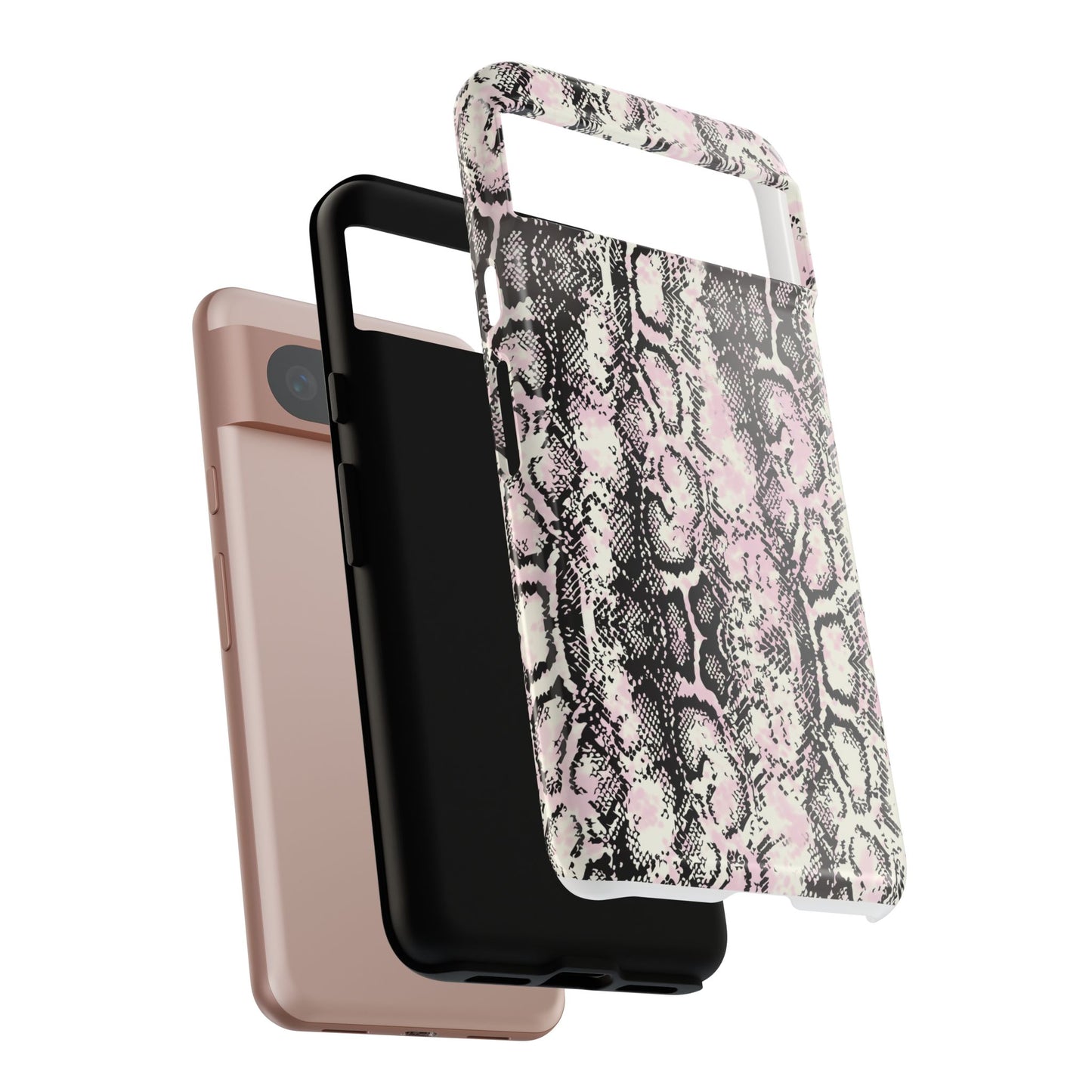 Stylish Snake Print Phone Case – Trendy Design, Tough Protection  Make a bold fashion statement while keeping your phone safe with this sleek and durable snake print case.