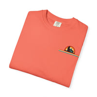 Unisex Cat & Dog Sunset Graphic T-Shirt - Casual Animal Lover Tee