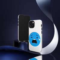 Funny Sad Face Phone Case - Tough and Stylish
