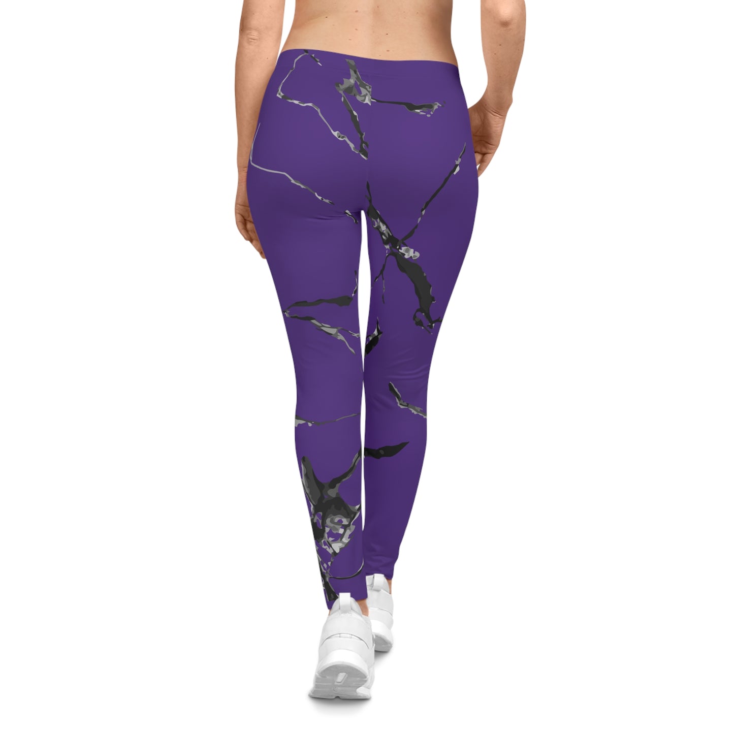 Stylish Women's Leggings - AOP, Colorful Activewear, Casual Fitness Tights, Trendy Workout Pants, Vibrant Yoga Leggings, Everyday