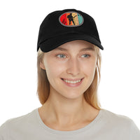 Musician Dad Hat with Leather Patch - Stylish Cap for Music Lovers